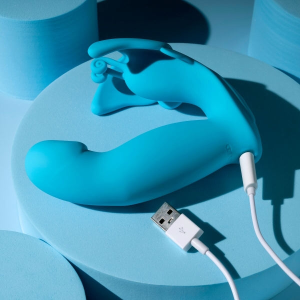 Dual-Vibrator ,,Evolved Blue'' – kraftvolle Stimualtion & elegantes Design