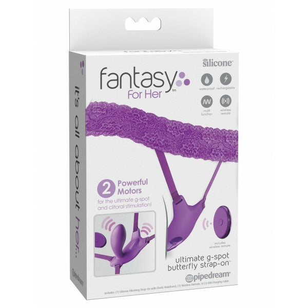 Ultimate G-Spot Butterfly Strap-On Pipedream
