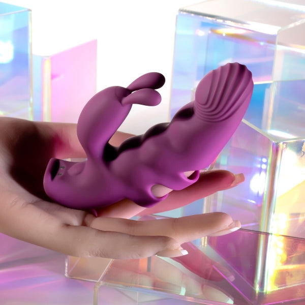 Evolved ,,Playboy Lila'' – Dual-Vibrator für G-Punkt & Klitorisstimulation