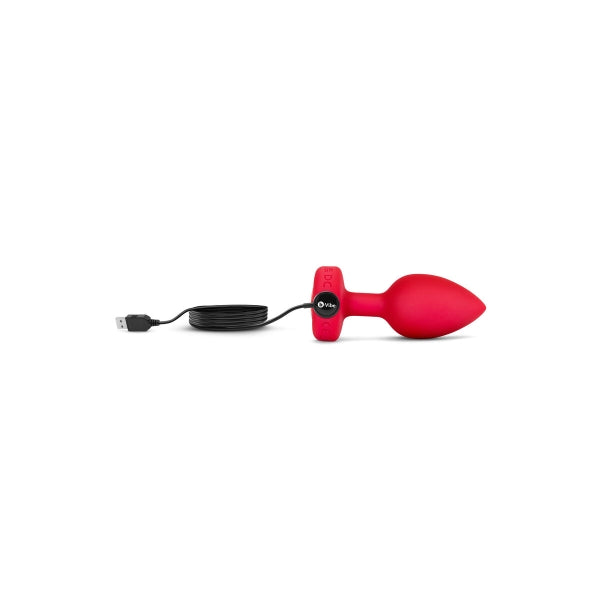 Vibrierender Analplug ,,B-Vibe Heart'' – elegant & ferngesteuert