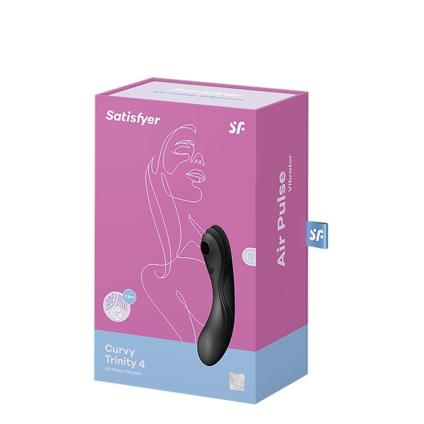 Satisfyer Curvy Trinity 4 schwarz – Dual-Vibrator