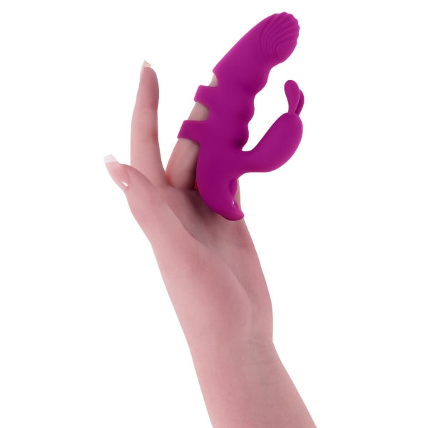 Evolved ,,Playboy Lila'' – Dual-Vibrator für G-Punkt & Klitorisstimulation