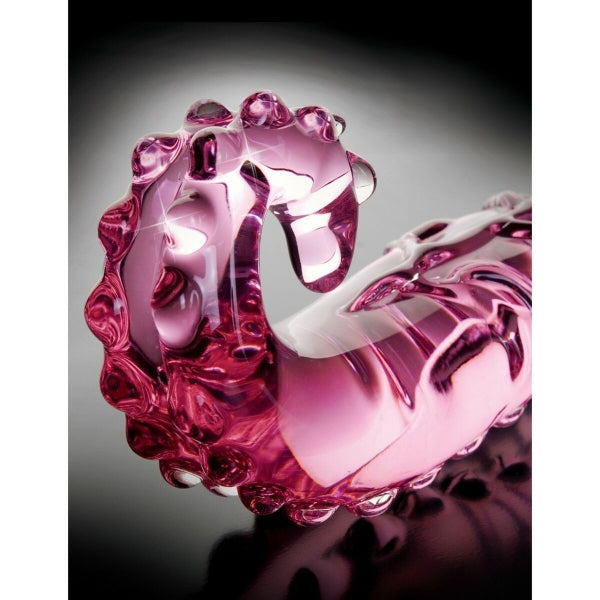 Glas-Dildo ,,Icicles Rosa'' – Verspeilet.Verführerisch.