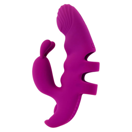 Evolved ,,Playboy Lila'' – Dual-Vibrator für G-Punkt & Klitorisstimulation