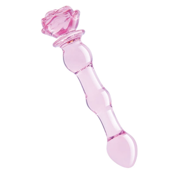 Glas-Dildo ,,Glaze Rosa'' – Stil trifft Sinnlichkeit