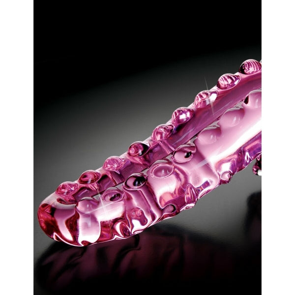 Glas-Dildo ,,Icicles Rosa'' – Verspeilet.Verführerisch.