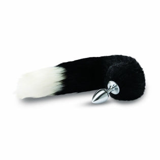 Analplug ,, Whipsmart Furry Tales'' mit farbigem Fuchsschwanz