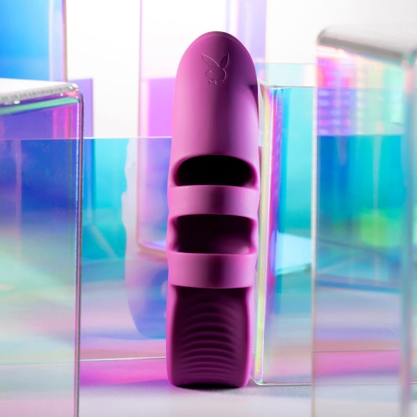 Evolved ,,Playboy Lila'' – Dual-Vibrator für G-Punkt & Klitorisstimulation
