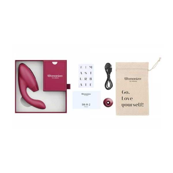 Womanizer WOM171 – Luxus-Vibrator Bordeaux Burgunderrot